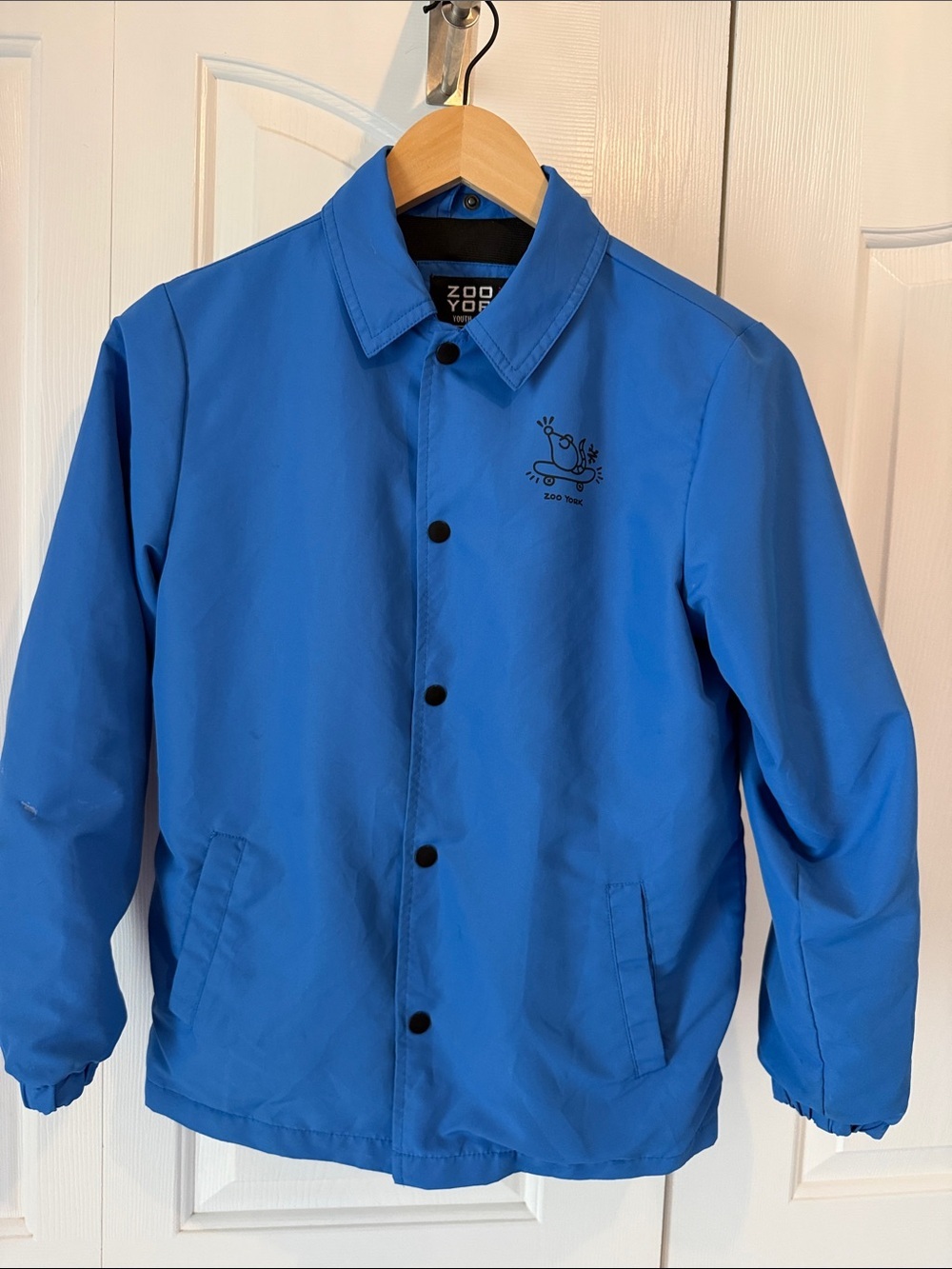 Zoo York Royal Blue Skate Coach Jacket